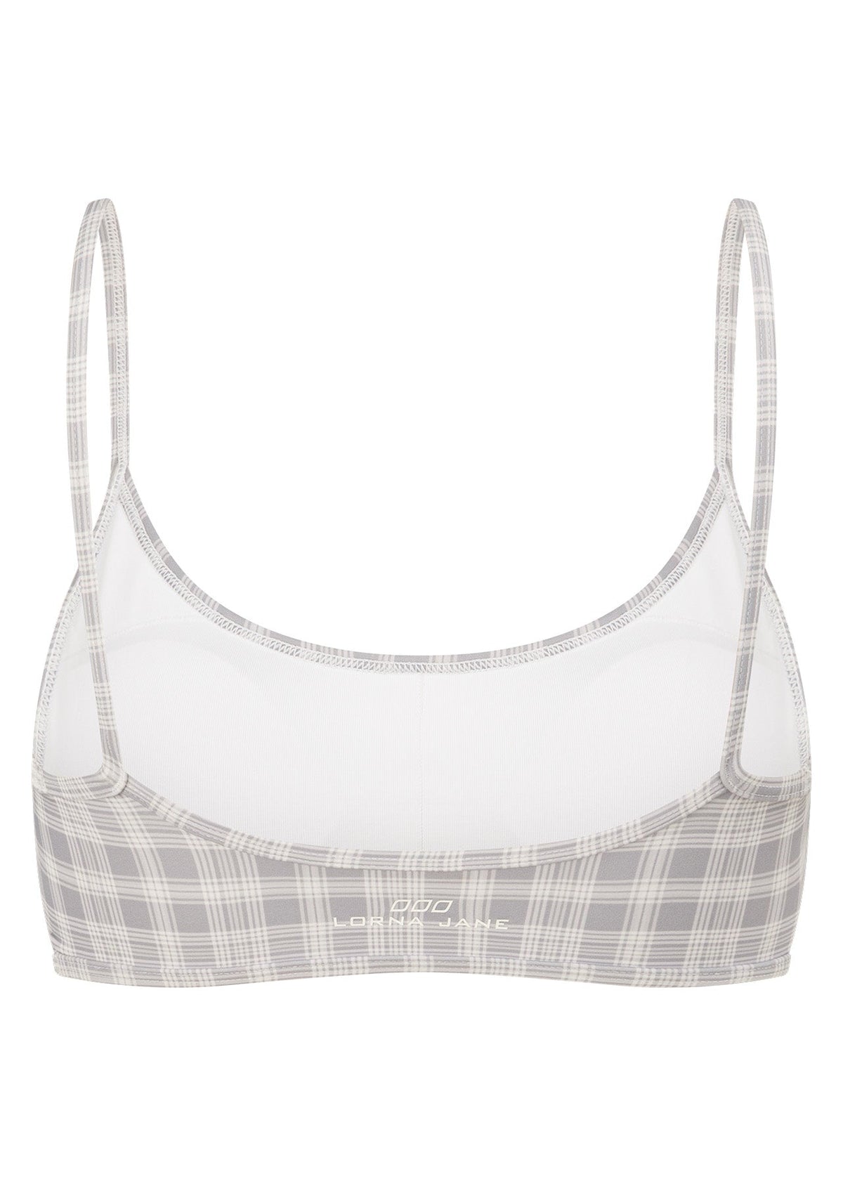 Country Club Check Sports Bra
