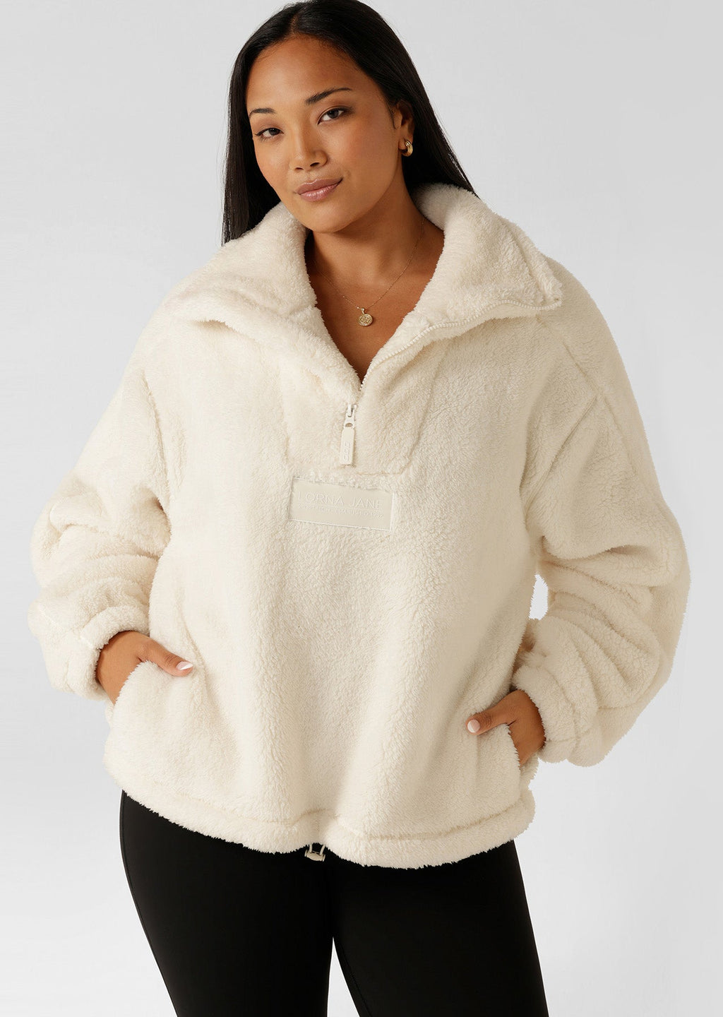 Everyday Teddy Quarter Zip Sweat