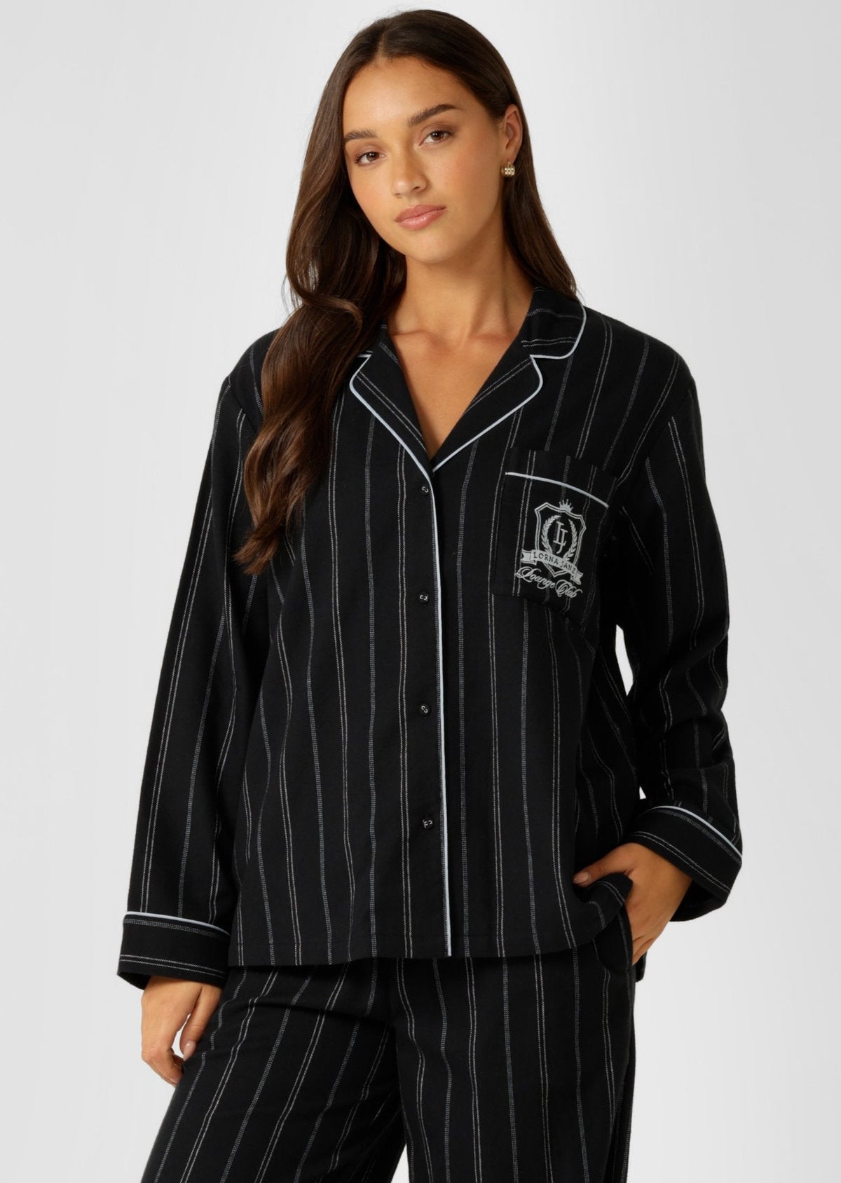 Flannel Lounge Shirt