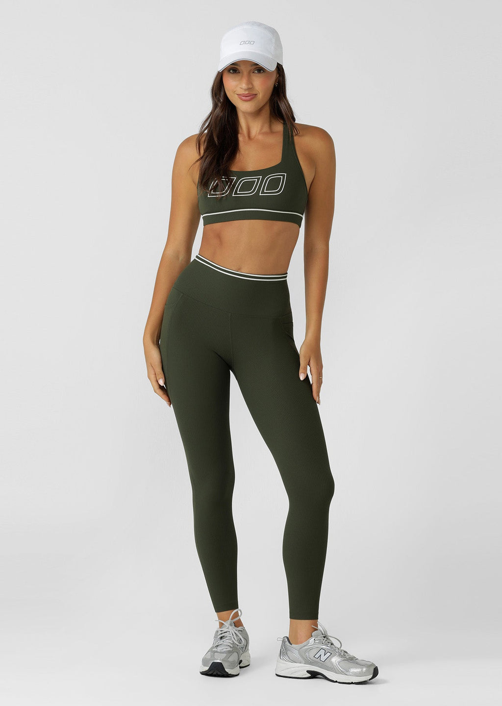 Iconic Luxe Active Rib Sports Bra