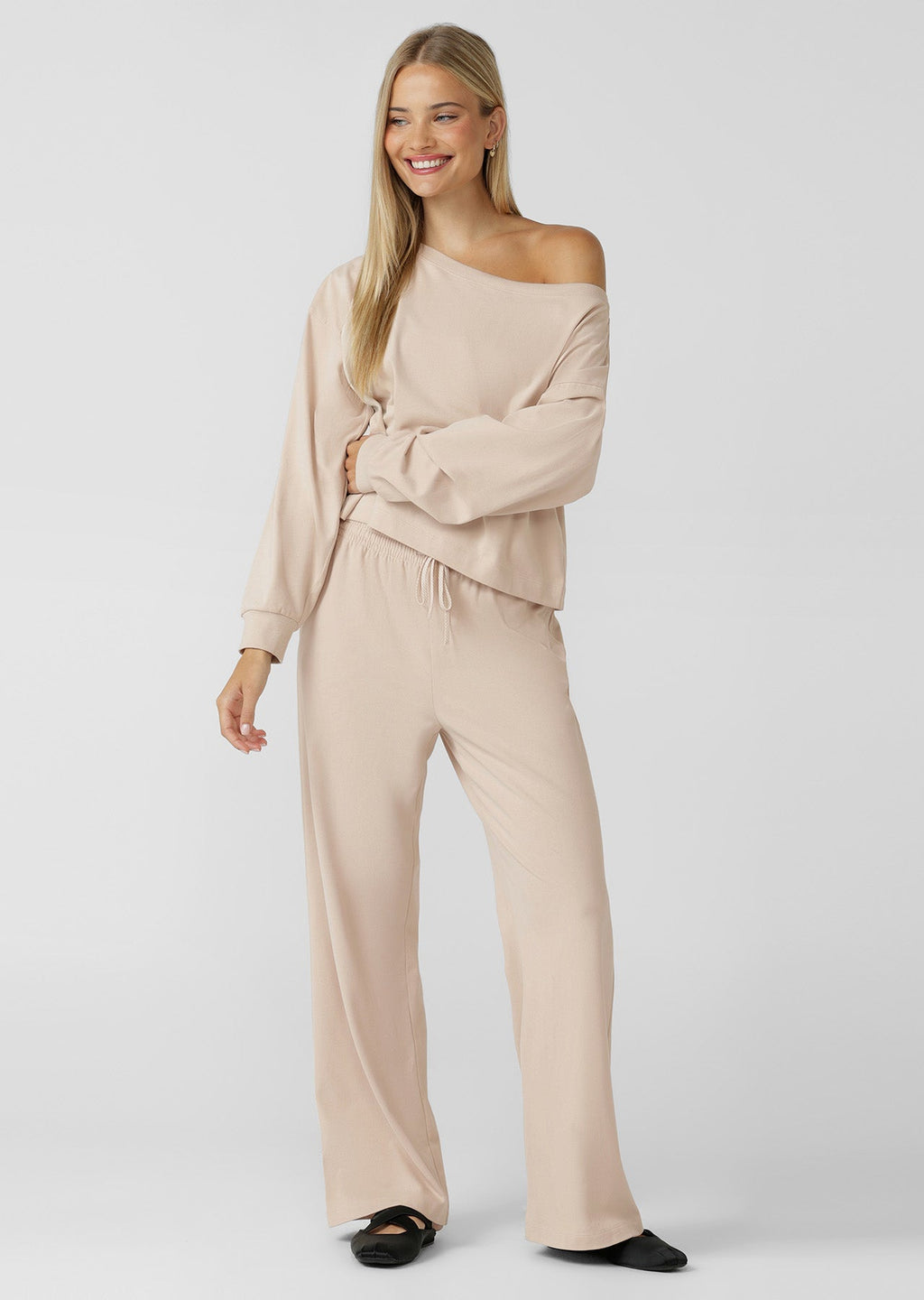 Cloud Soft Relaxed Fit Long Sleeve Top