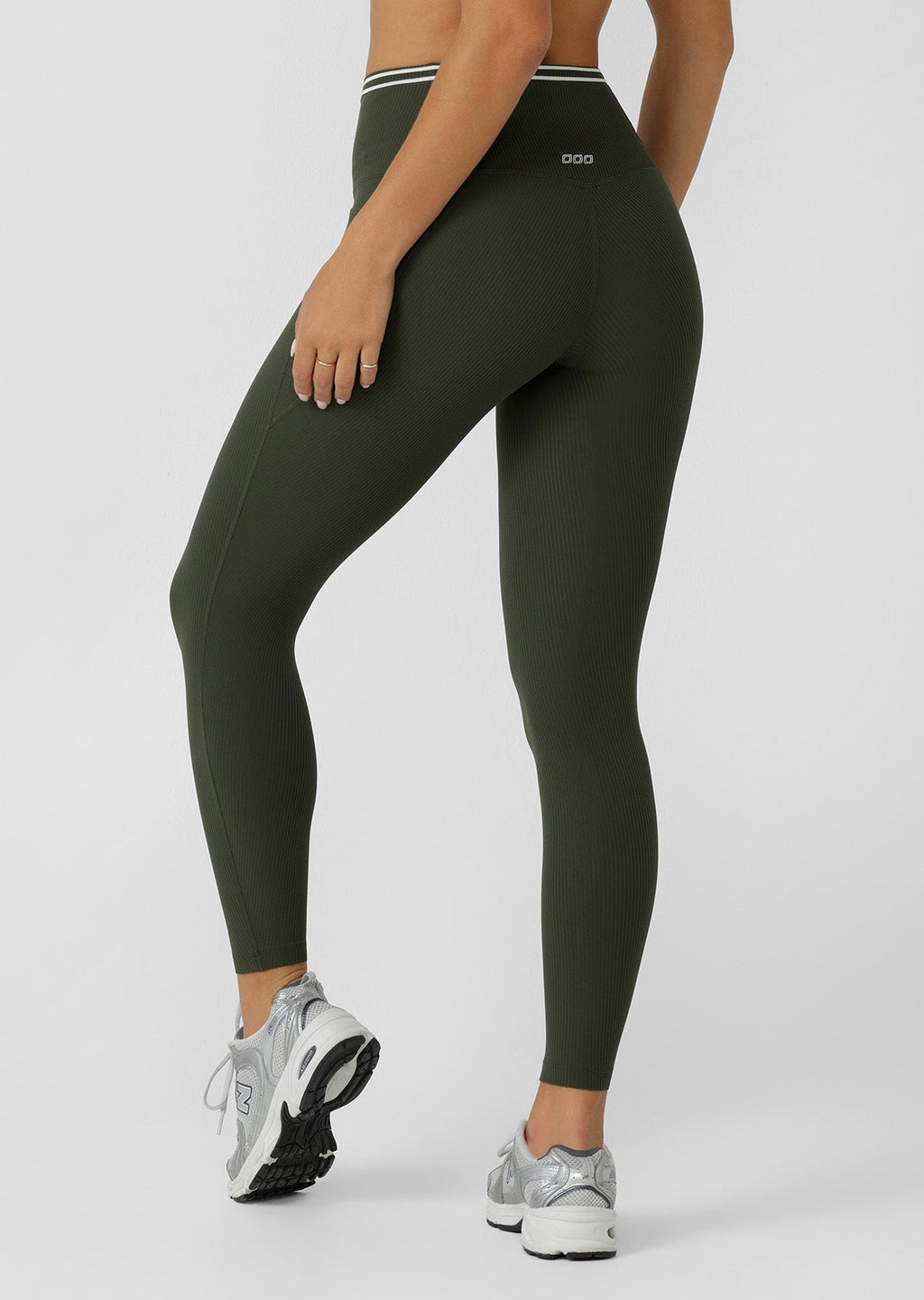 Iconic Luxe Active Rib Ankle Biter Leggings