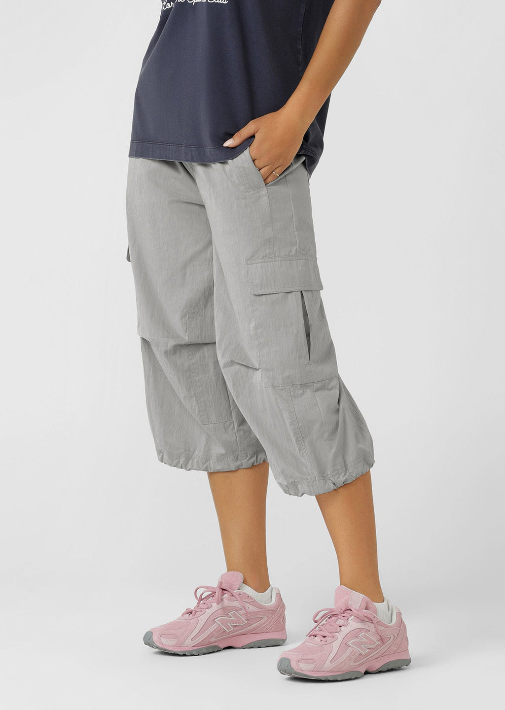 Go-To Cropped Cargo Pants