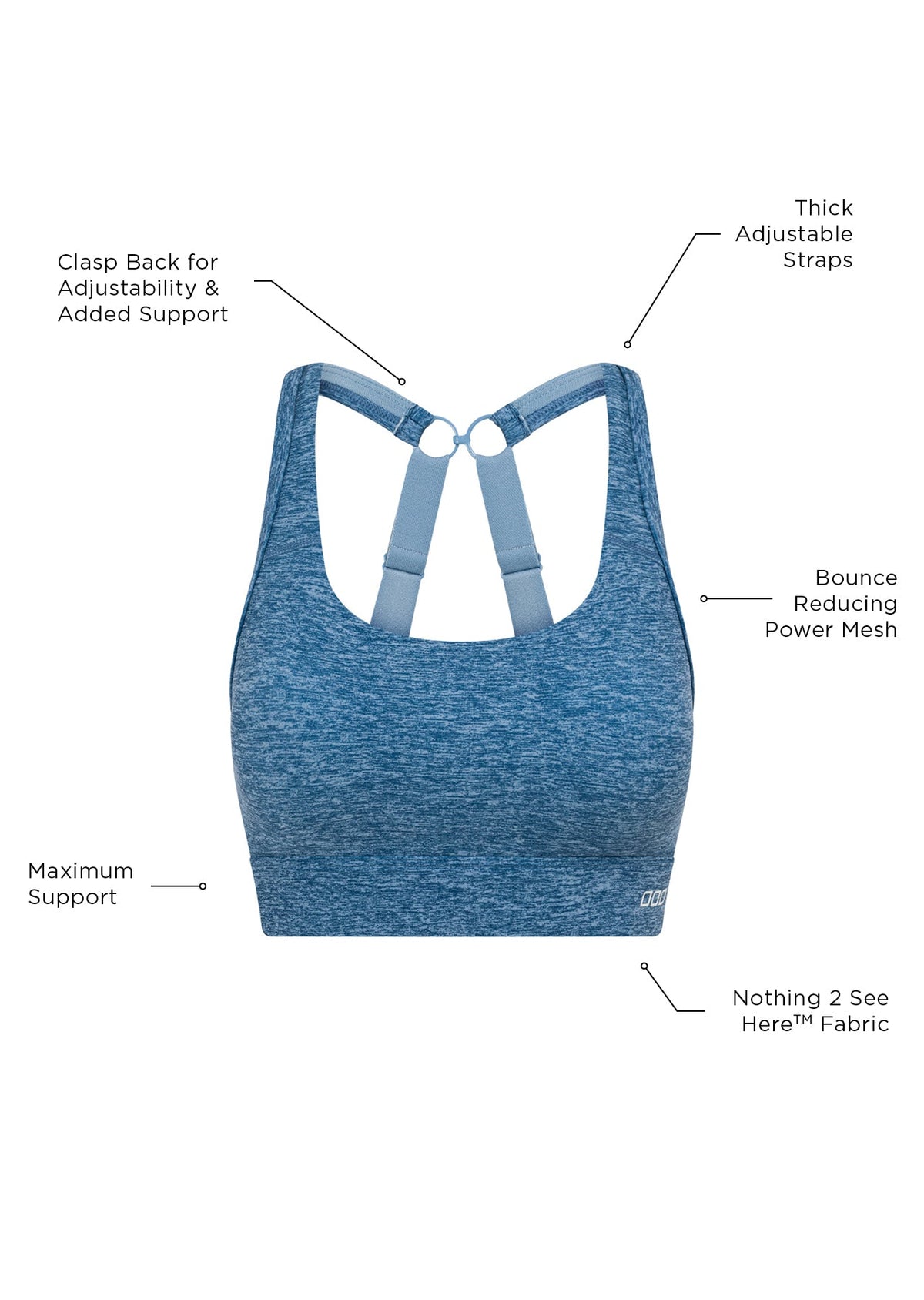 Amy Maximum Support Sports Bra