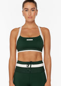 Get On The Green Rib Sports Bra