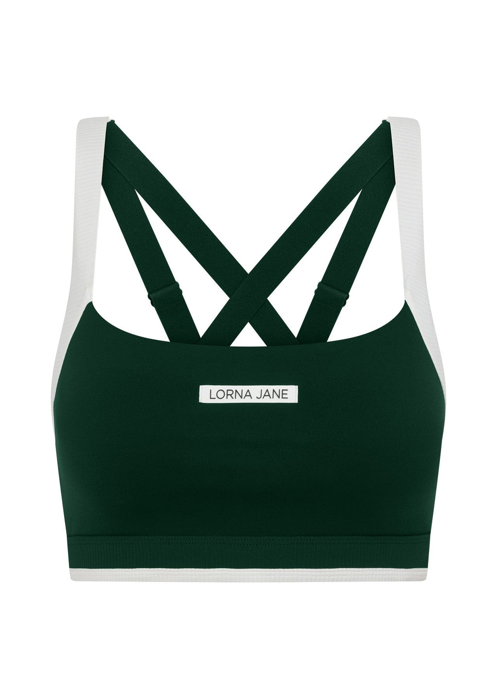 Get On The Green Rib Sports Bra