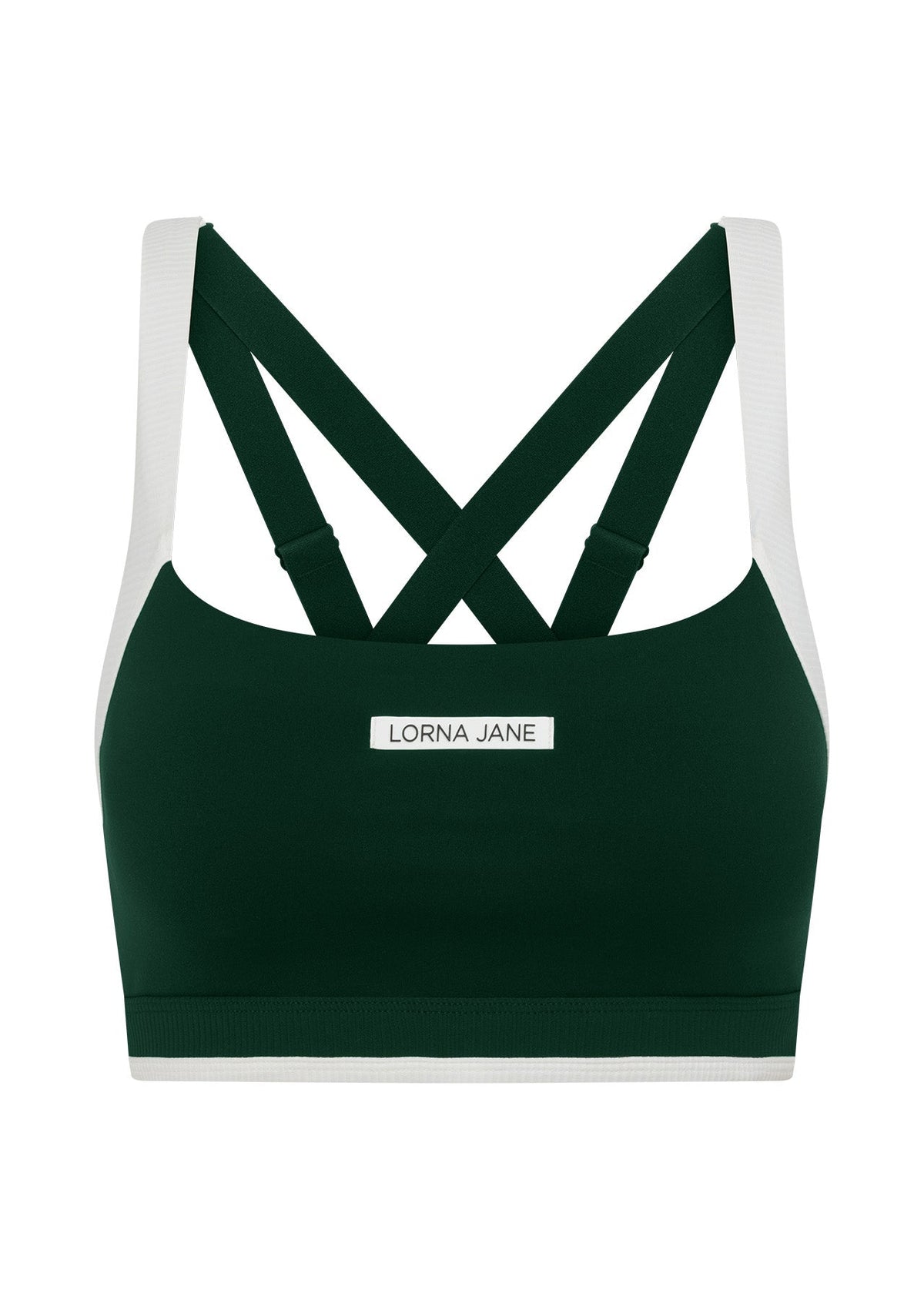 Get On The Green Rib Sports Bra