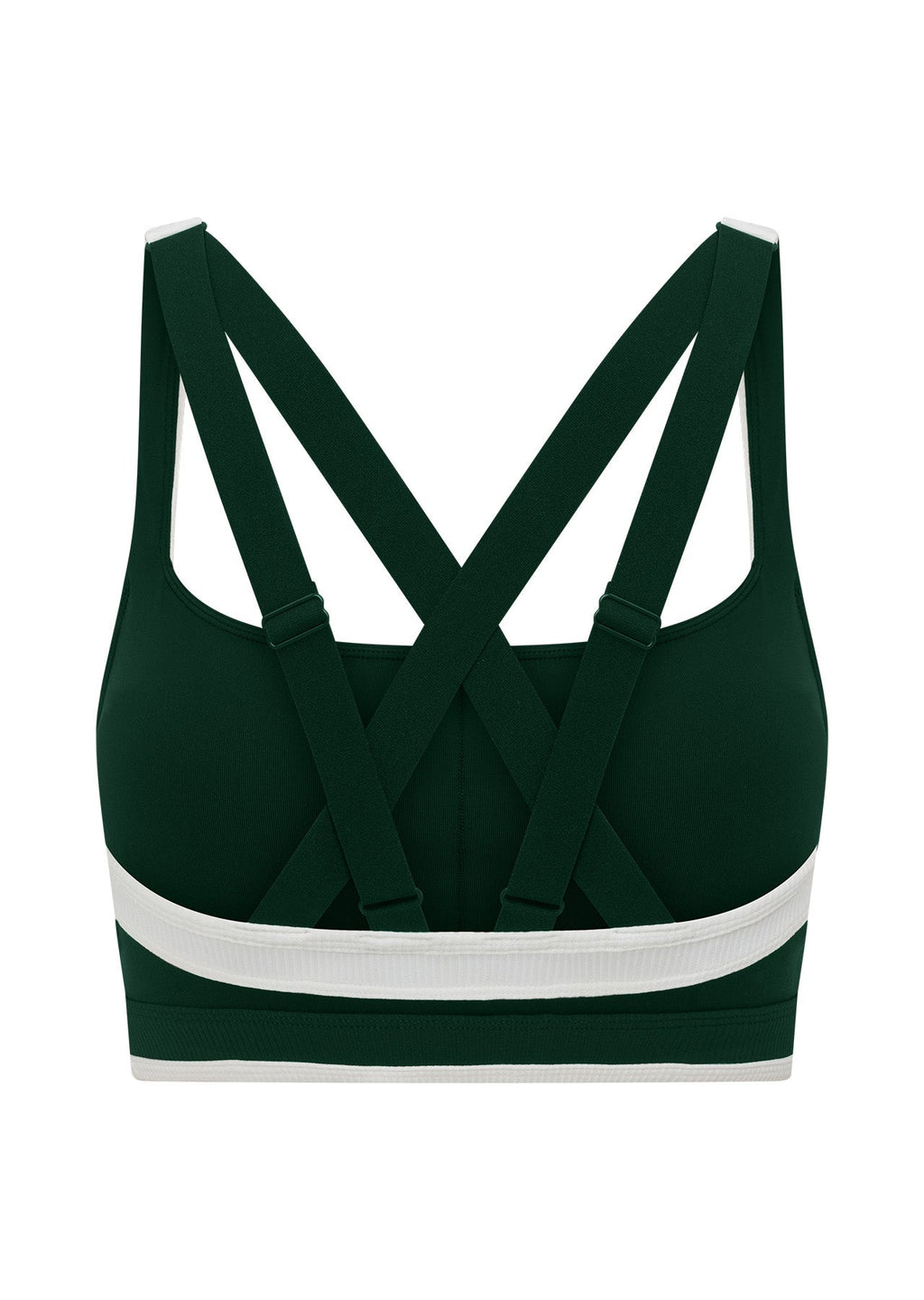Get On The Green Rib Sports Bra
