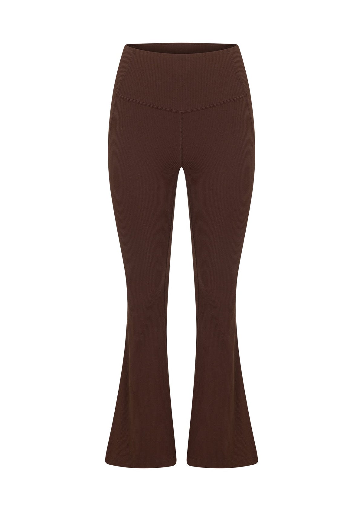 Irresistible Stomach Support Rib Flared Leggings