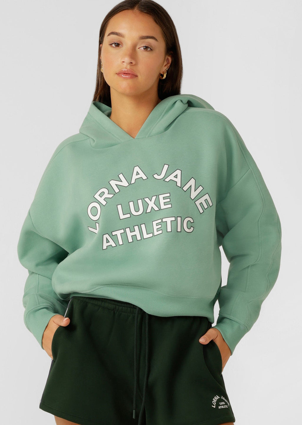 Lotus Limited Edition Cropped Hoodie