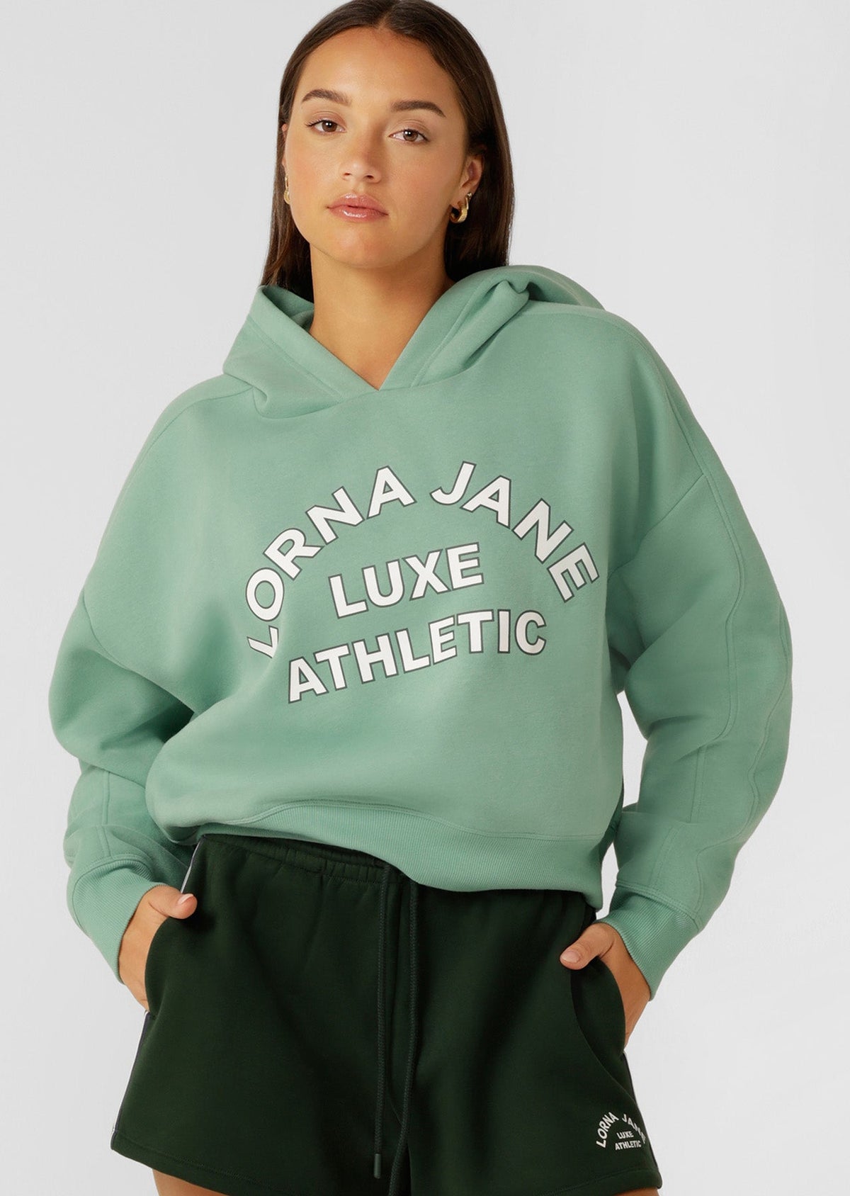 Lotus Limited Edition Cropped Hoodie