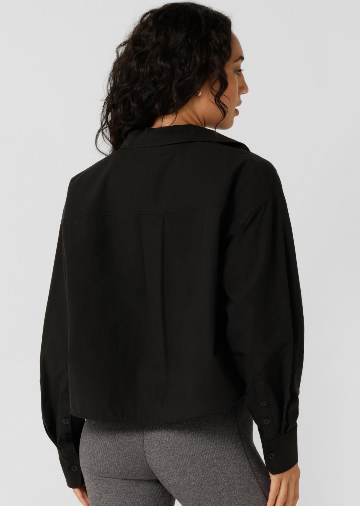 Heritage Cropped Button Up Shirt
