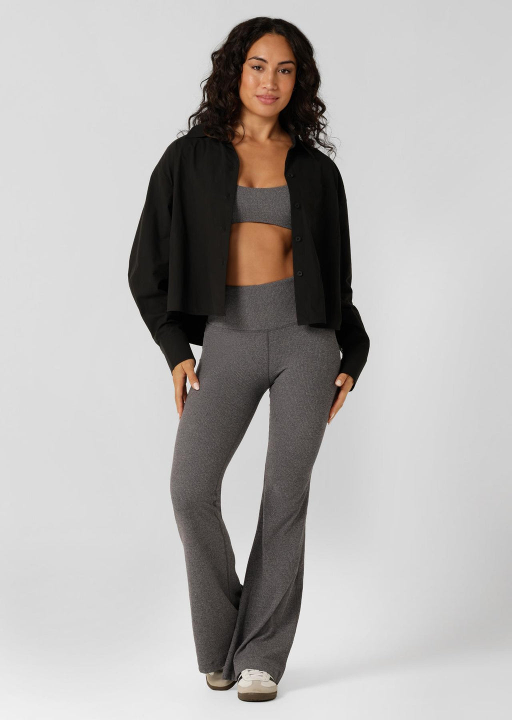 Heritage Cropped Button Up Shirt
