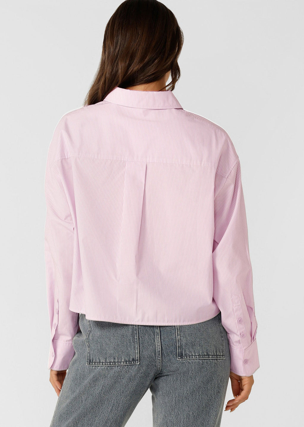 Heritage Cropped Button Up Shirt