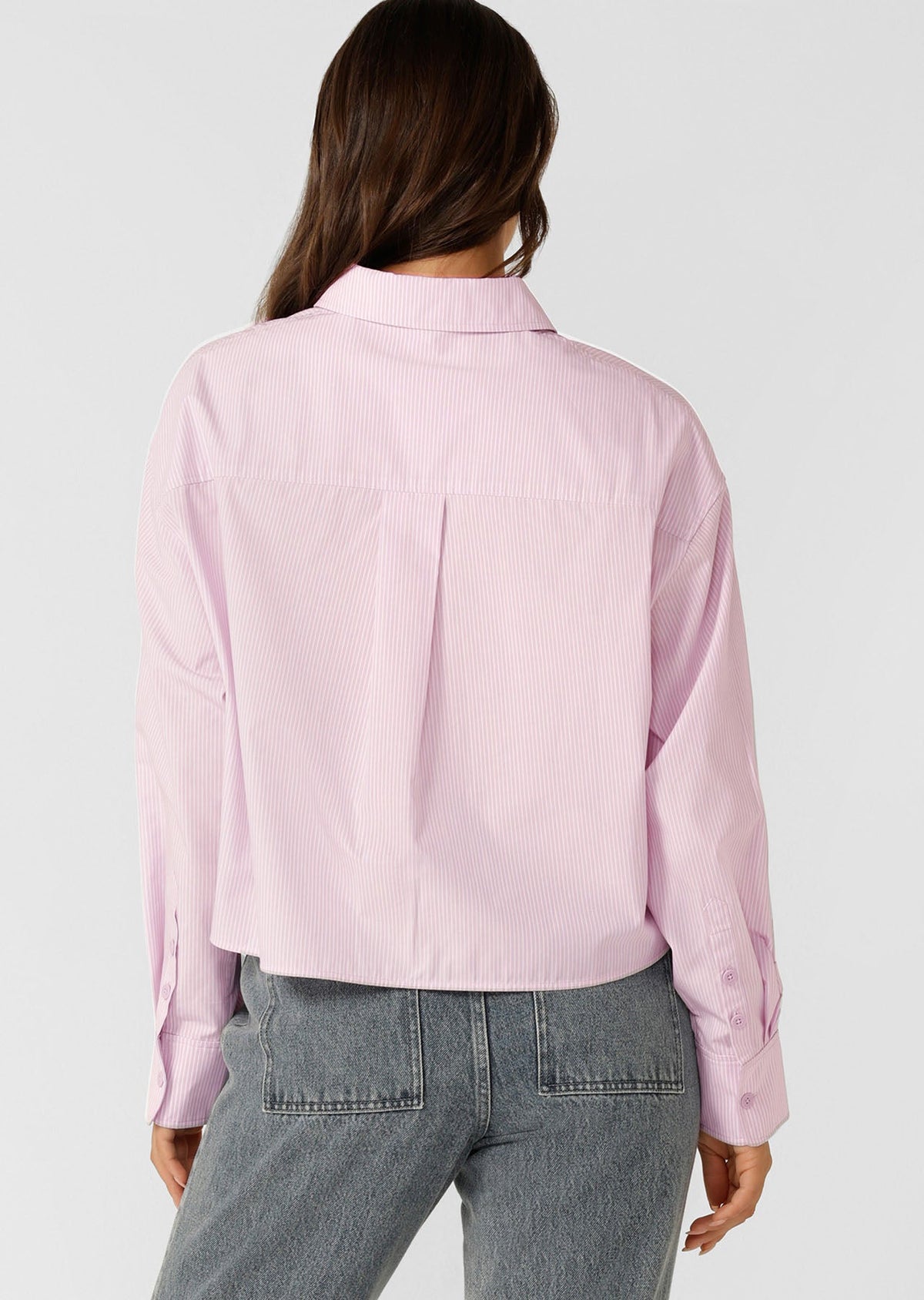 Heritage Cropped Button Up Shirt