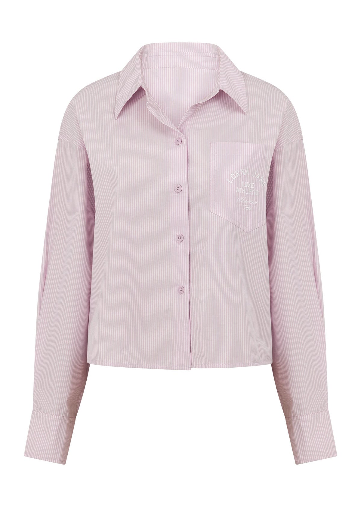 Heritage Cropped Button Up Shirt