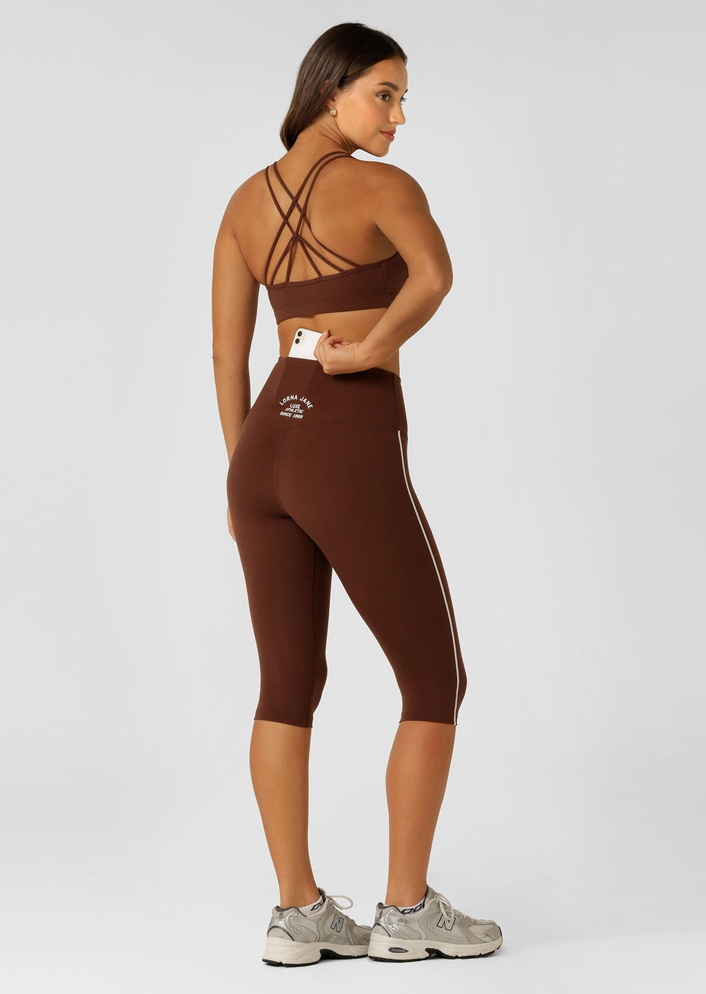 Limited Edition Lotus 3/4 Capri Leggings