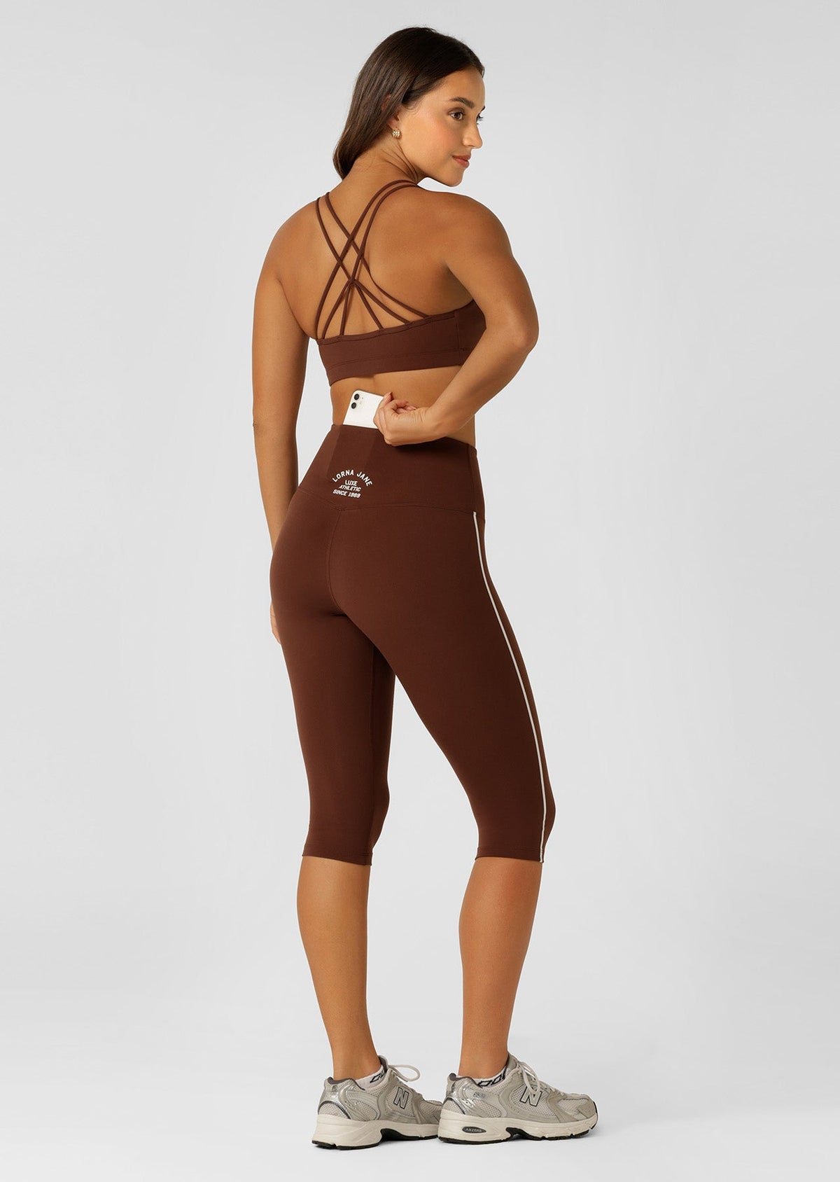 Limited Edition Lotus 3/4 Capri Leggings