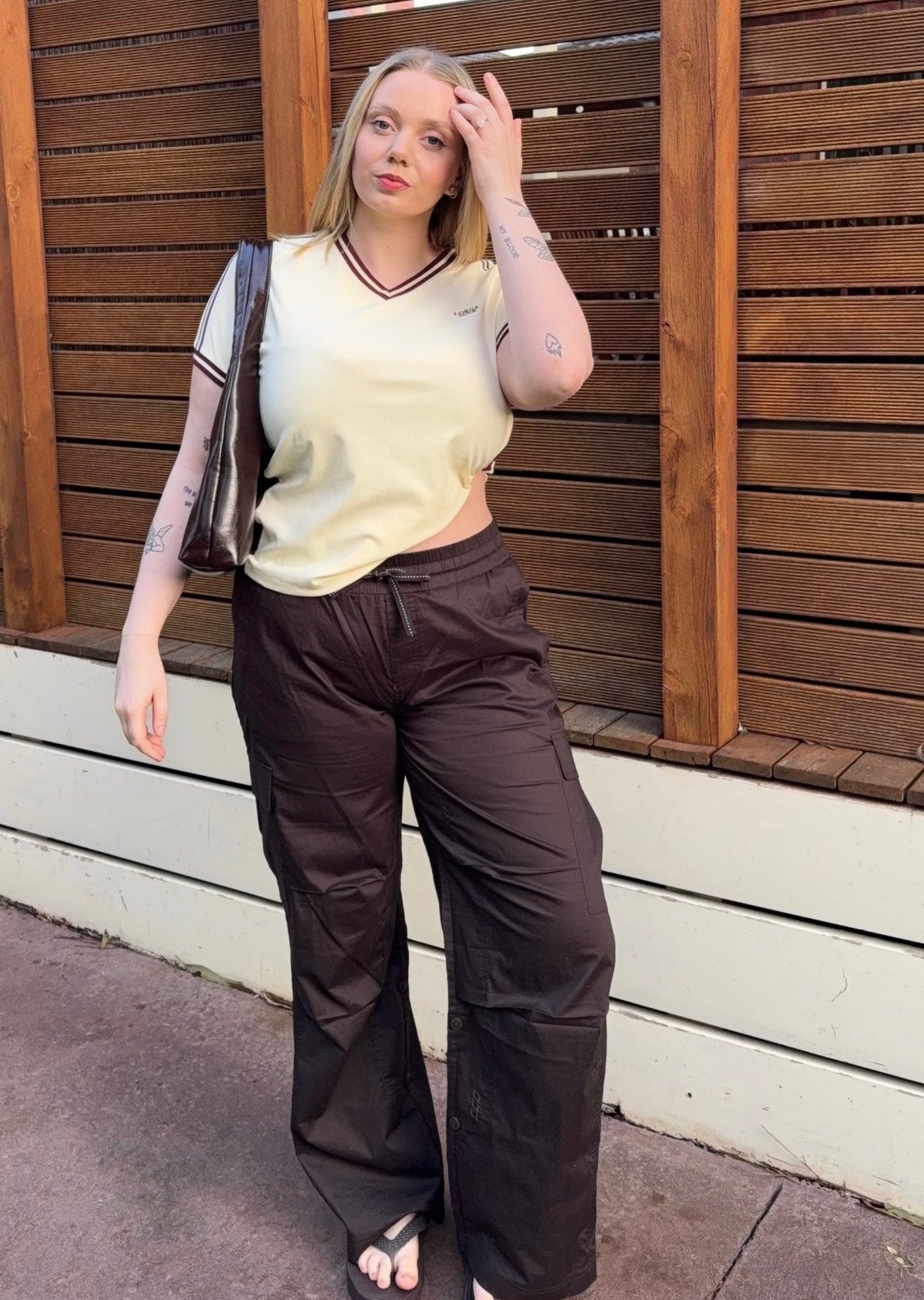 Flashdance Wide Leg Cargo Pants