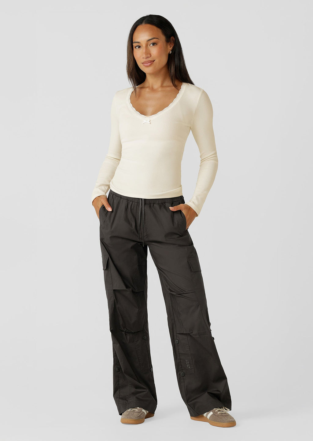 Flashdance Wide Leg Cargo Pants