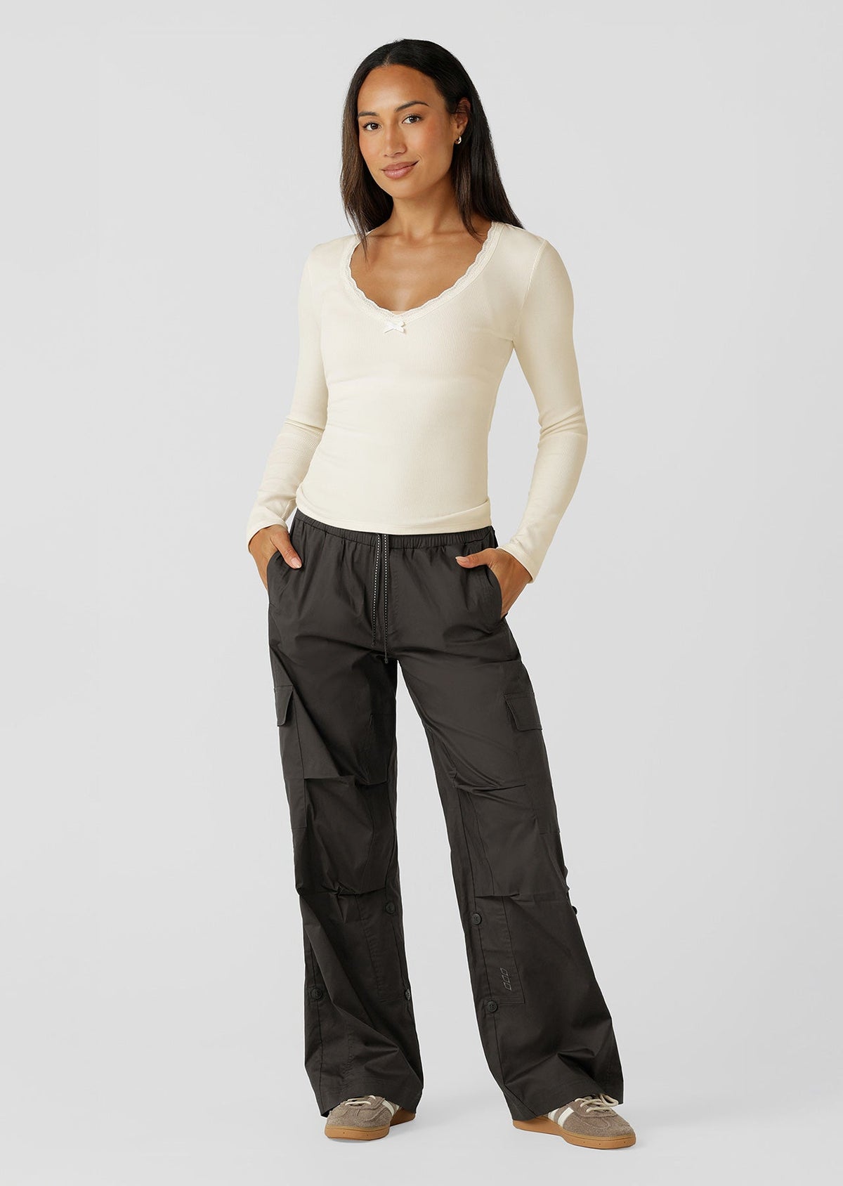 Flashdance Wide Leg Cargo Pants