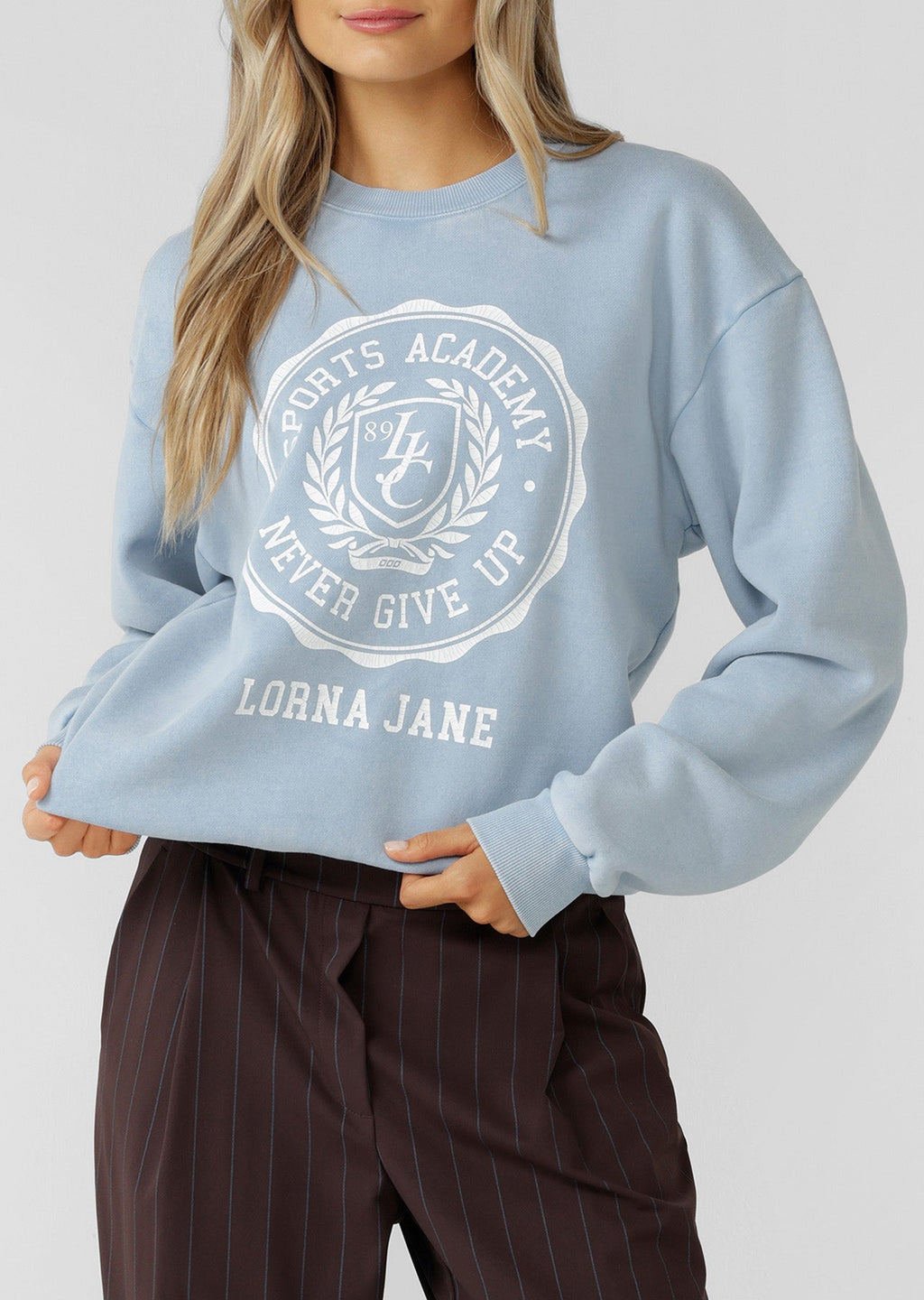 College Collection Washed Sweat