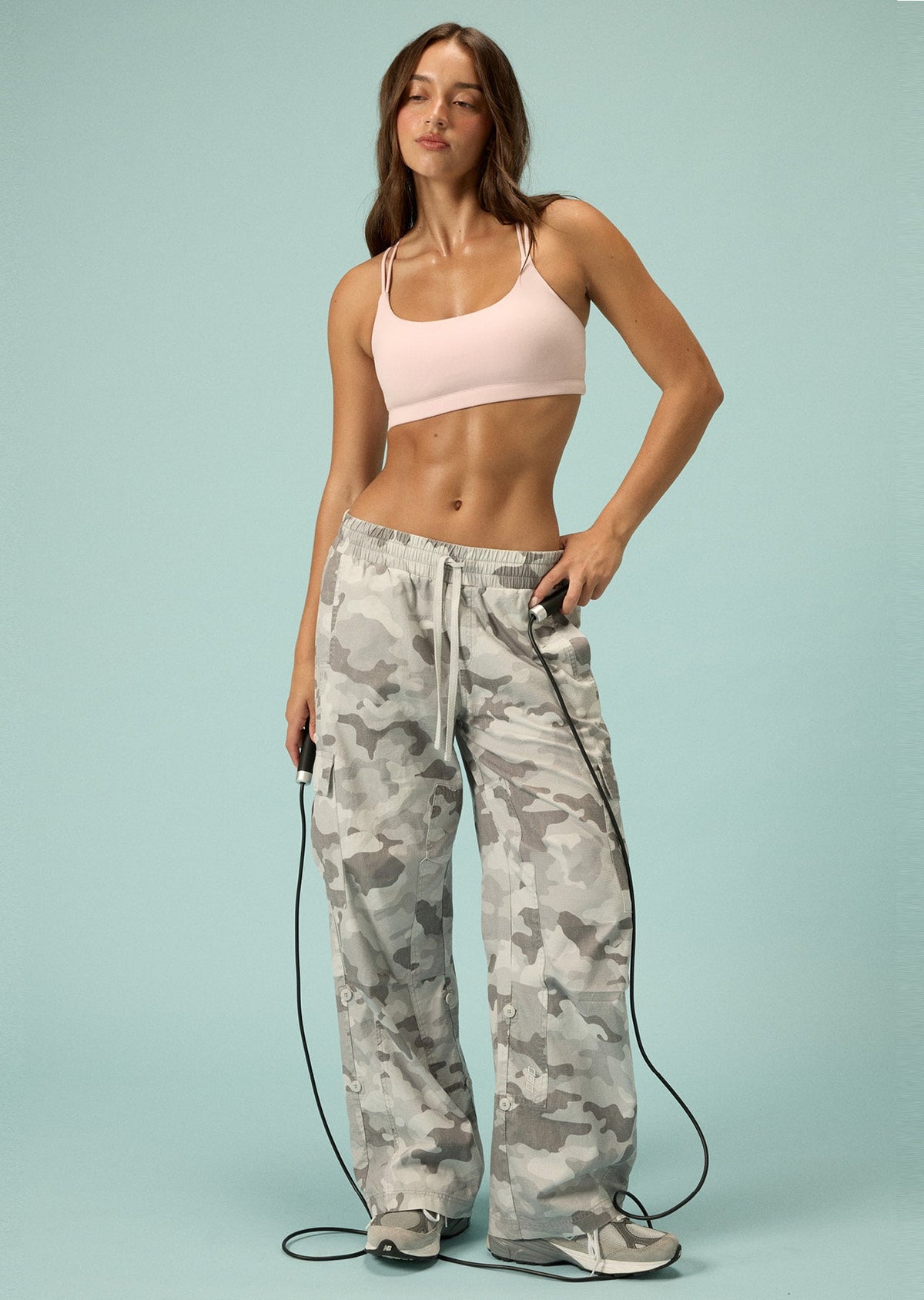 Authentic Washed Camo Cargo Pants