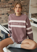 Campus Oversized Washed Lightweight Sweat