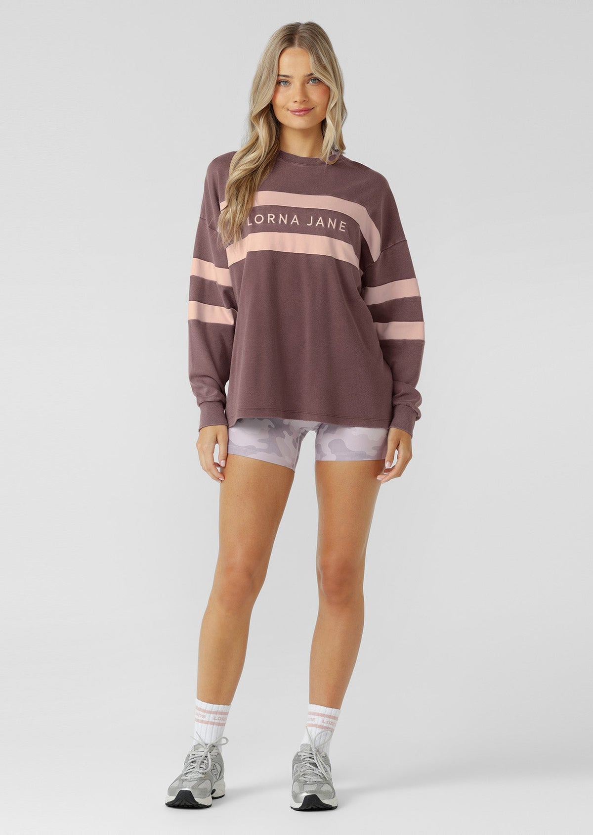 Campus Oversized Washed Lightweight Sweat