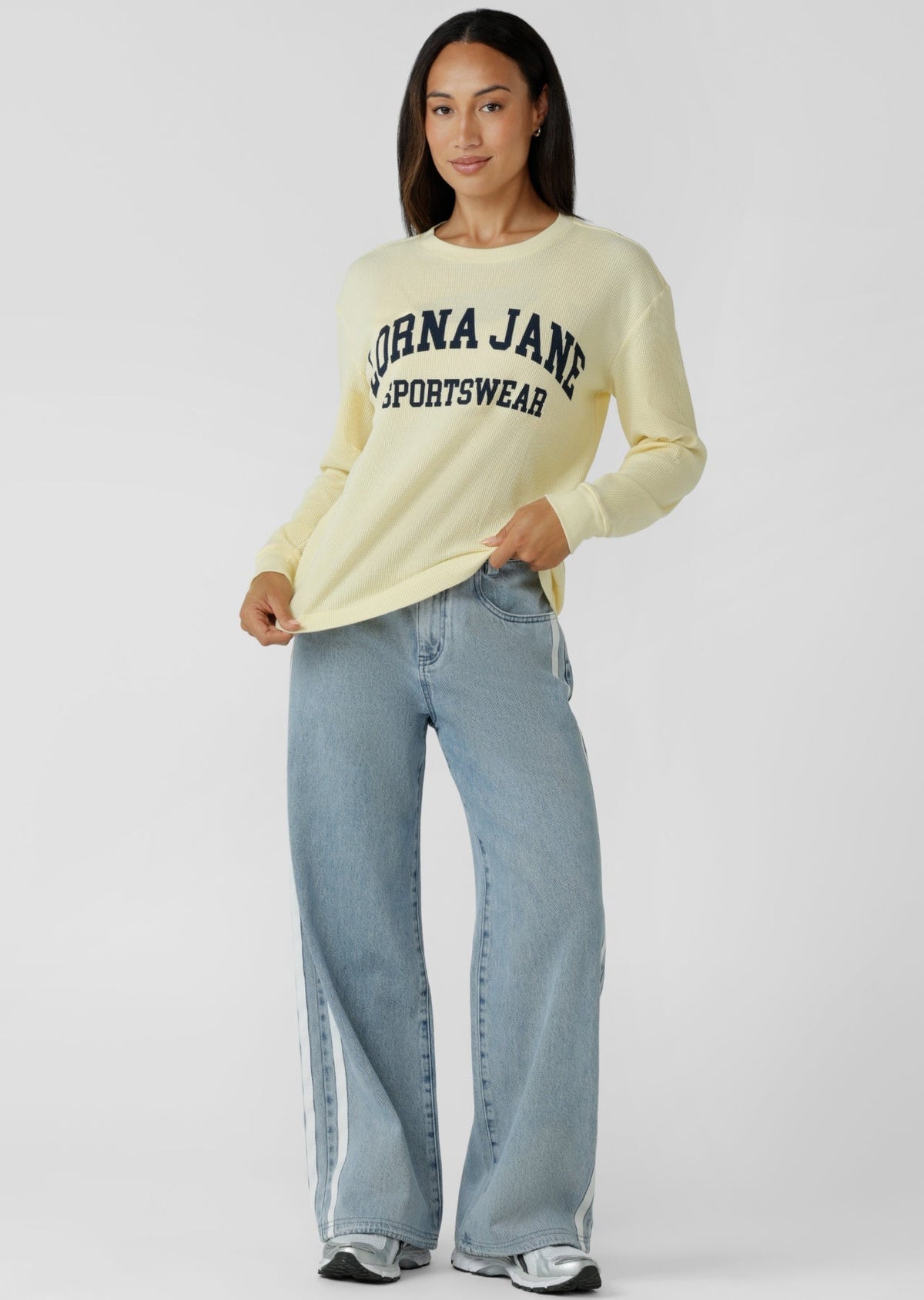 Nostalgia Light Wash Denim Pants