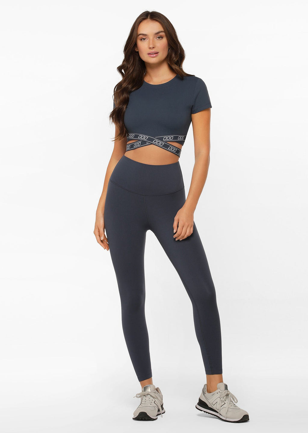 Hi-Fold Lotus No Chafe Ankle Biter Leggings