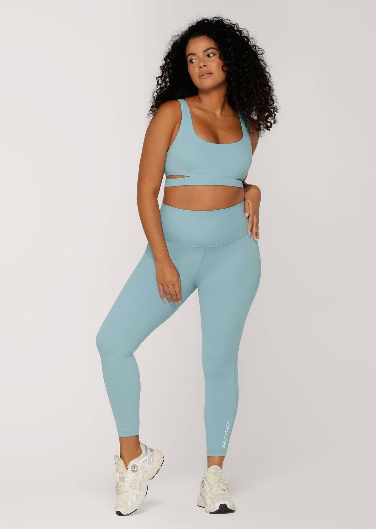 Hi-Fold Lotus No Chafe Aloe Vera Ankle Biter Leggings