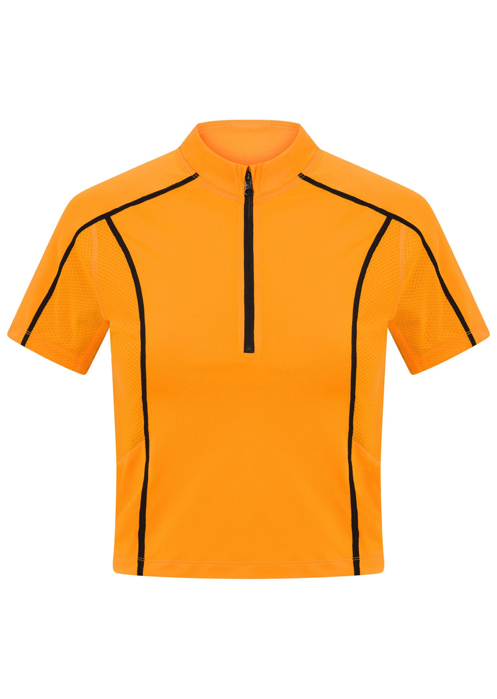 Climber Short Sleeve Active Zip Top