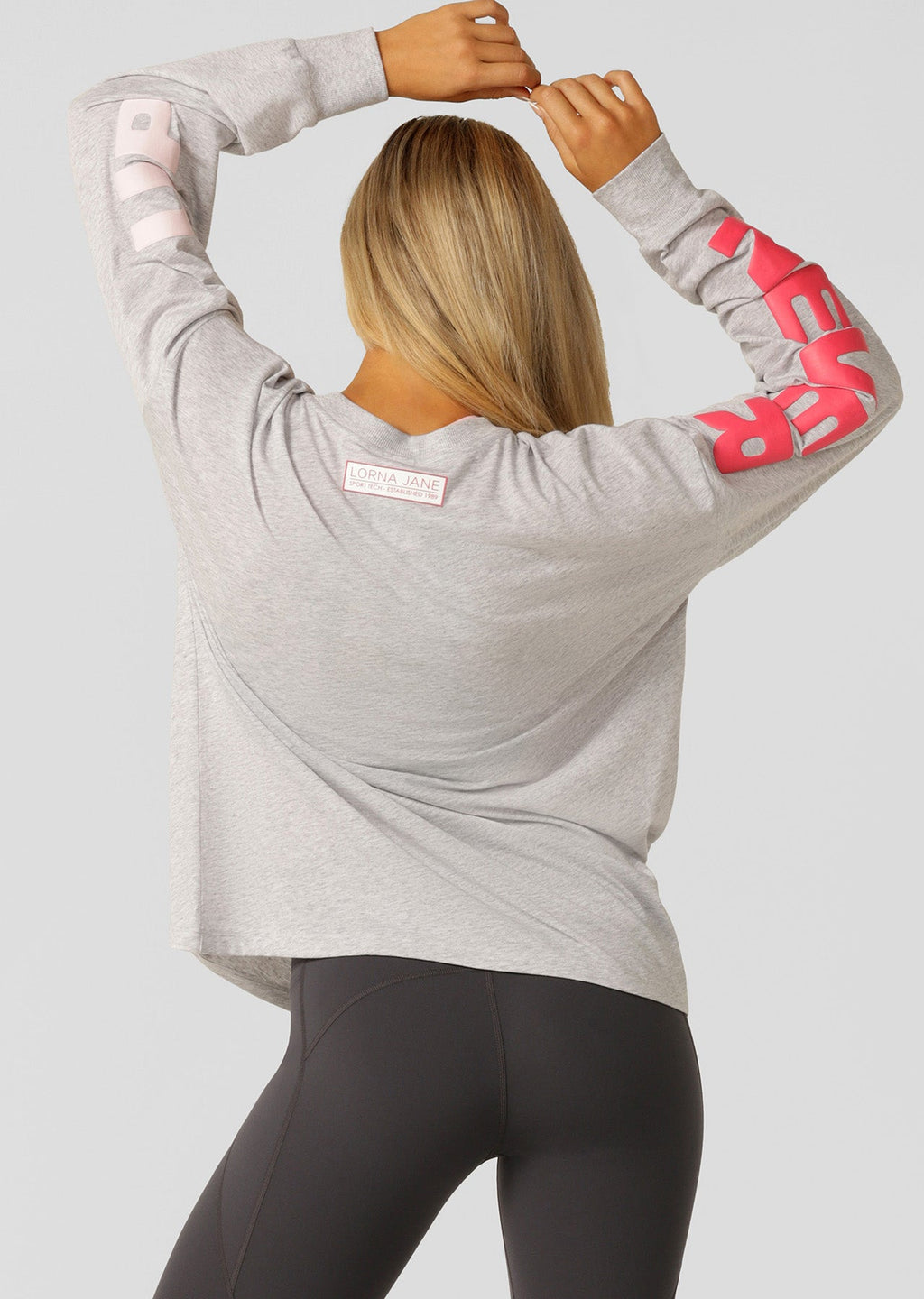 Never Give Up Long Sleeve Relaxed Tee