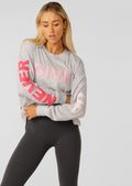 Never Give Up Long Sleeve Relaxed Tee