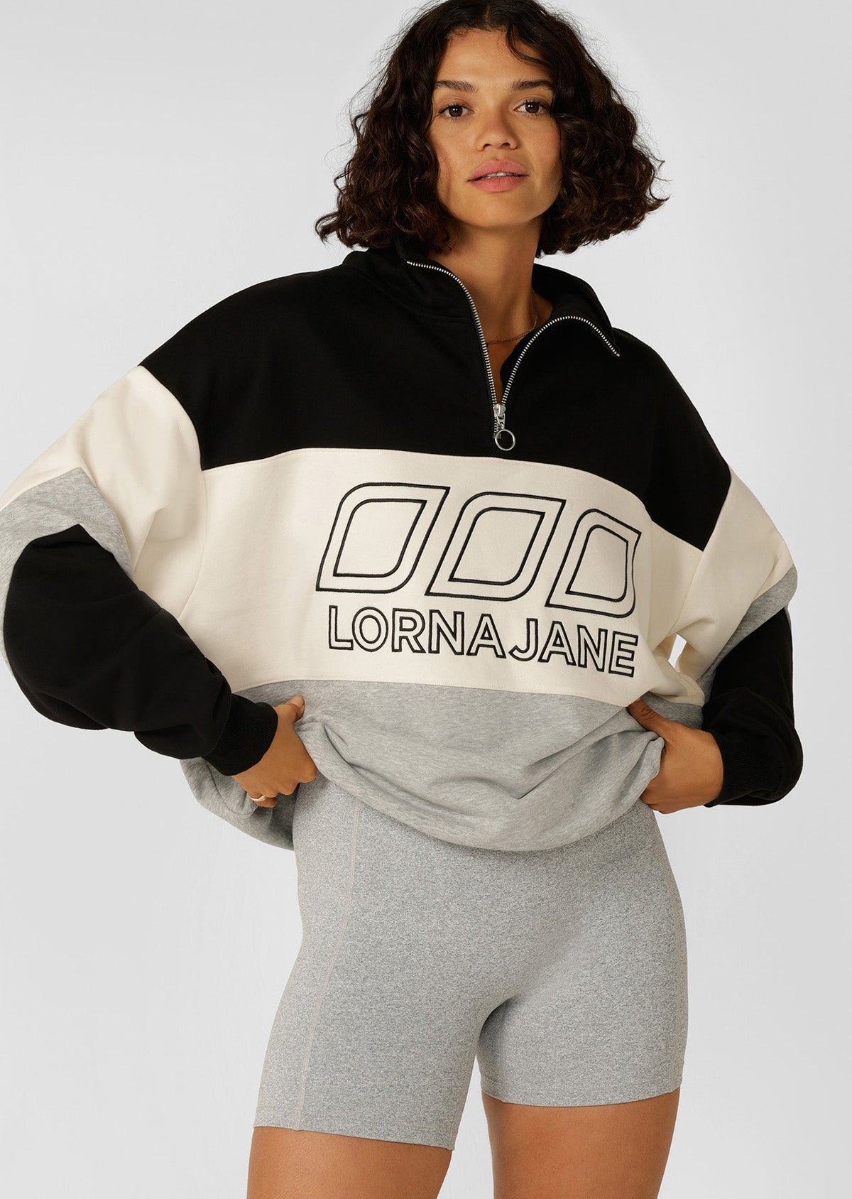 Iconic Quarter Zip Sweat