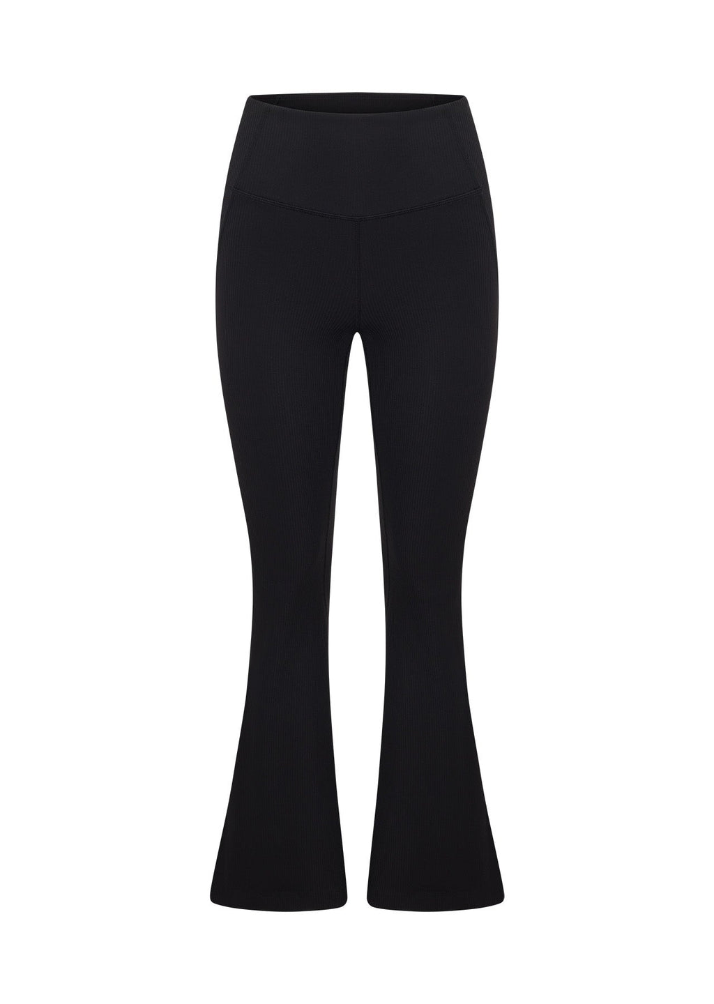 Irresistible Stomach Support Rib Flared Leggings