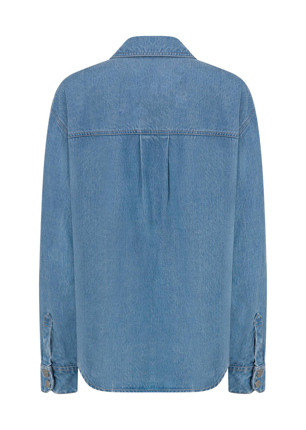 Off Duty Vintage Wash Denim Shirt