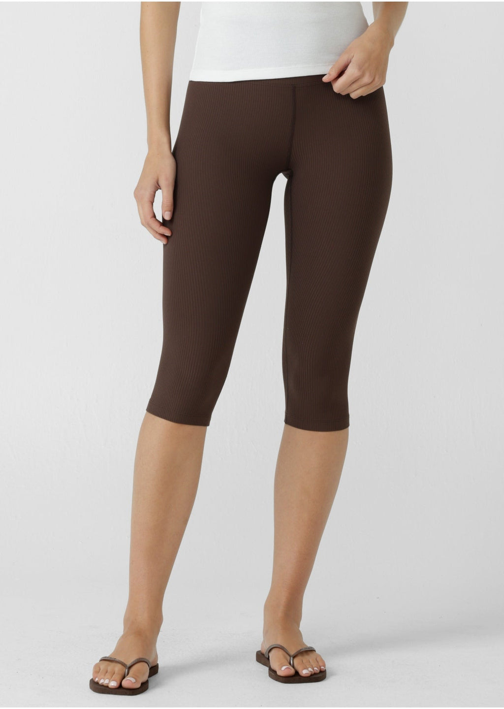 Irresistible Rib Capri Leggings