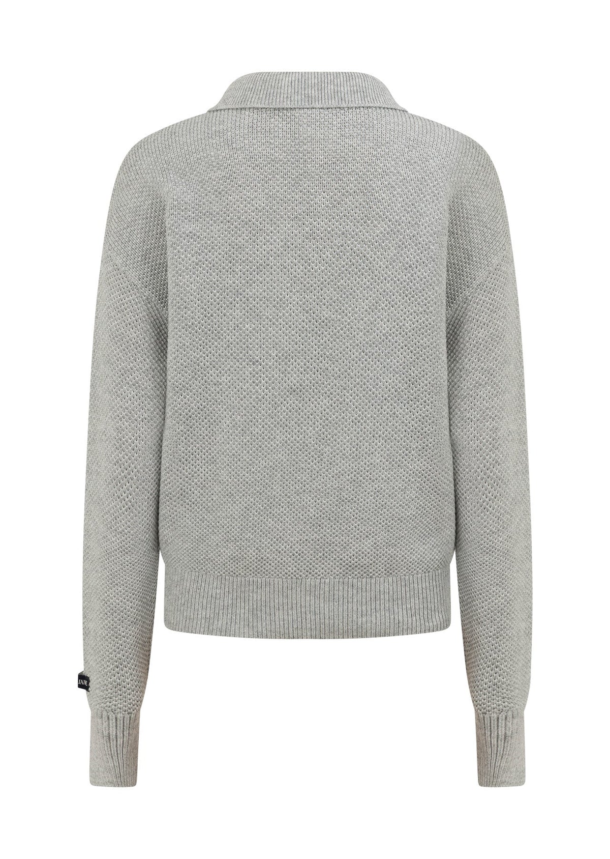 Feeling Fine Knit Polo Top