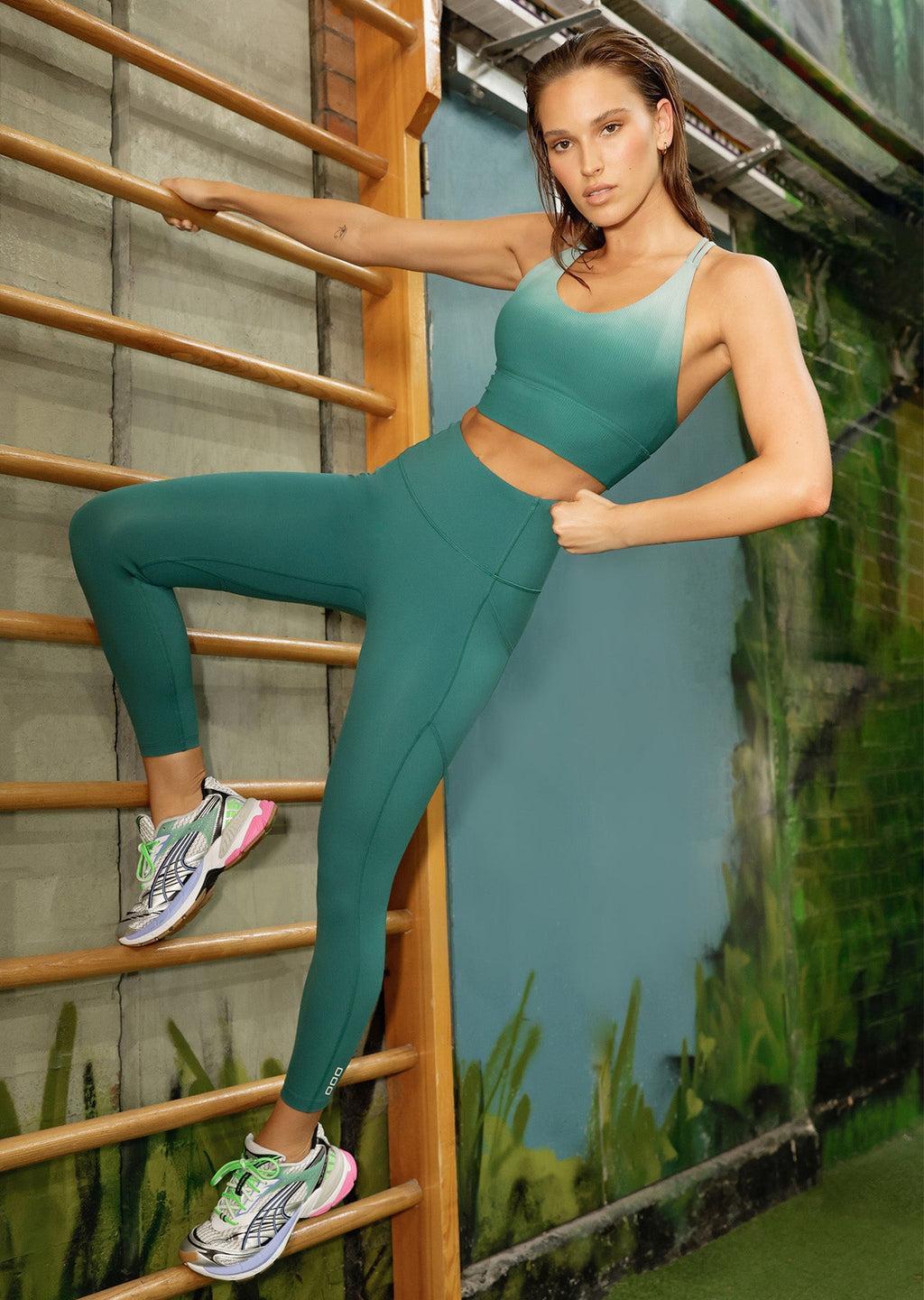 No Ride Booty Phone Pocket Ankle Biter Leggings