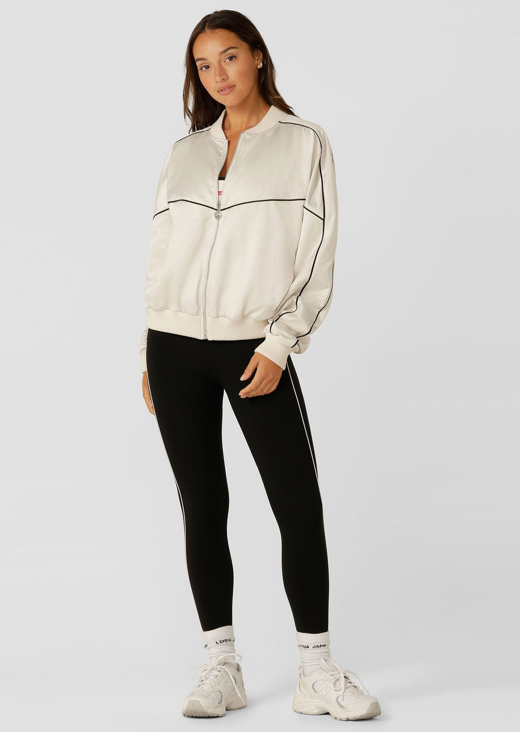 Pipe Dream Satin Bomber