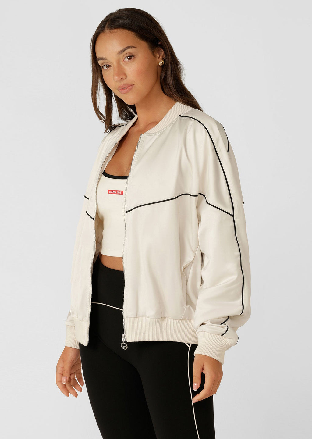 Pipe Dream Satin Bomber