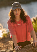 College Nostalgia Cropped T-Shirt
