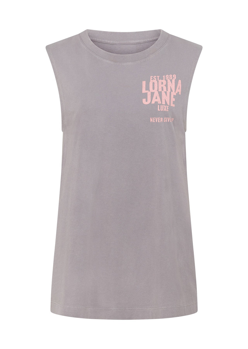 Never Give Up Washed Tank