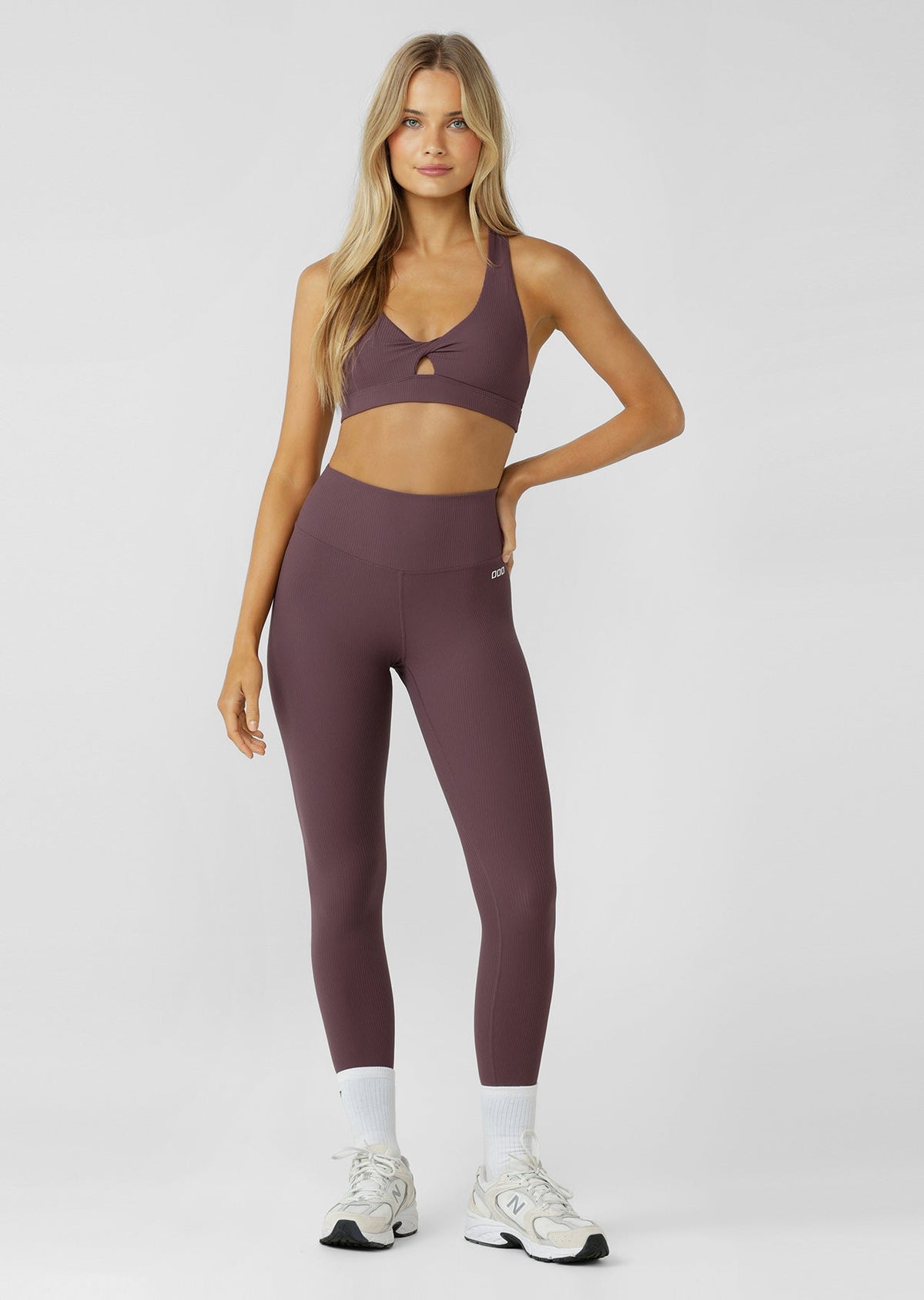 Centre Stage High Support Rib Sports Bra