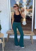 Irresistible Rib Flared Leggings