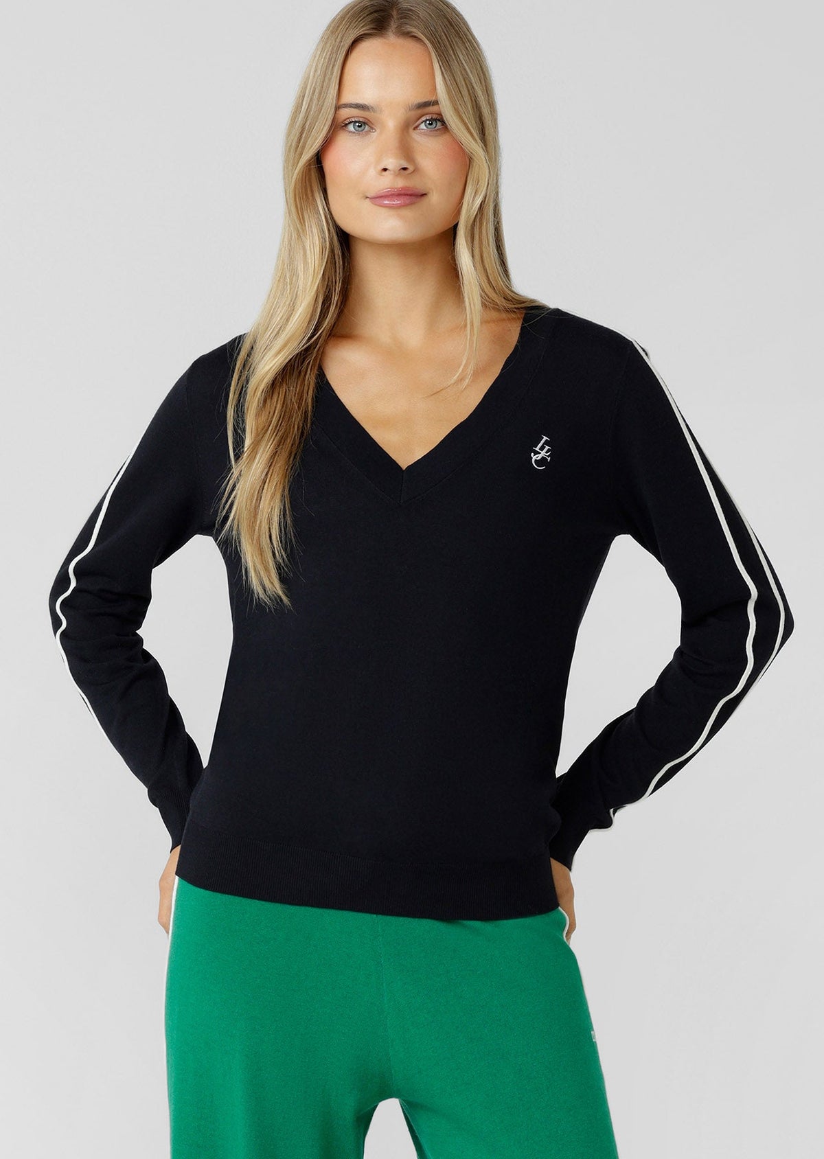 Academy Long Sleeve Knit Top