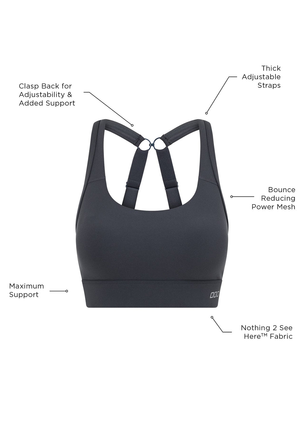 Amy Maximum Support Sports Bra