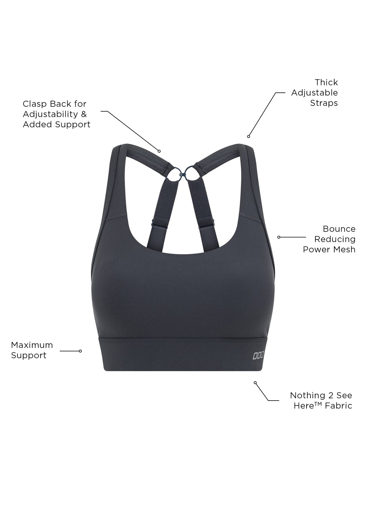 Amy Maximum Support Sports Bra